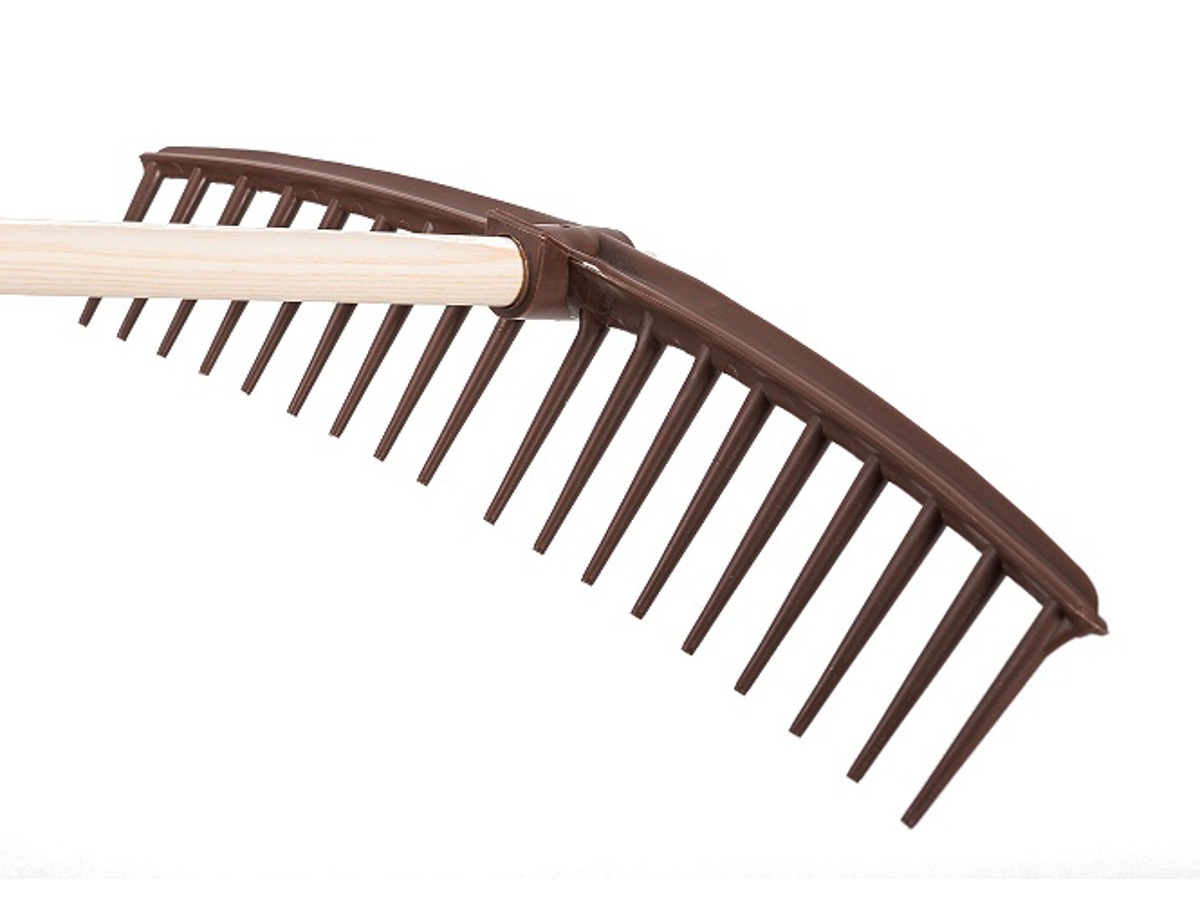 MAI USATO]Rastrello Per Paglia Resistente Per Attrezzi Da Giardinaggio Per Prato, Realizzato In Materiale Robusto Rastrello Per Esterni Per Un Efficace Allentamento Del Terreno 13 Denti 87701389